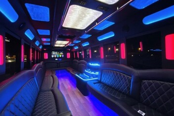 Greeley Limousine Bus Interior