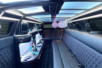 Greeley Limousine Interior