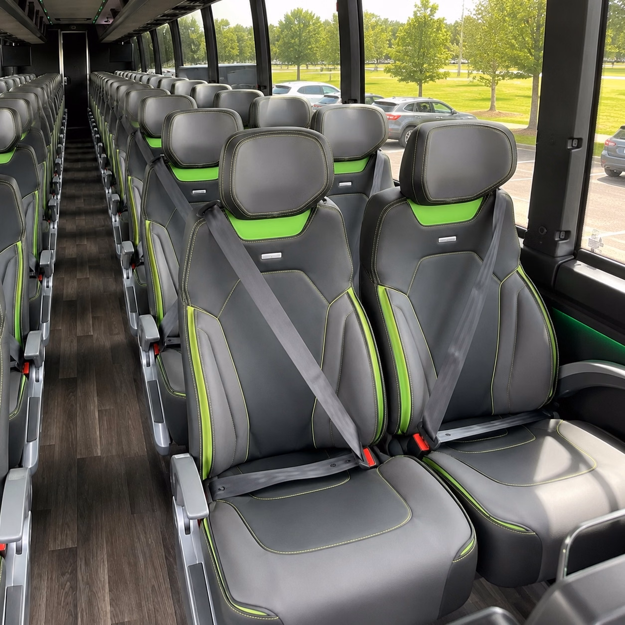charter buses for large greeley weddings at ranch and outdoor venues