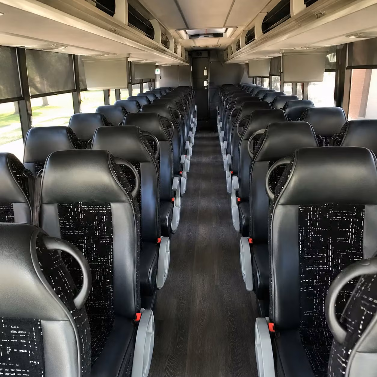 greeley charter bus interior