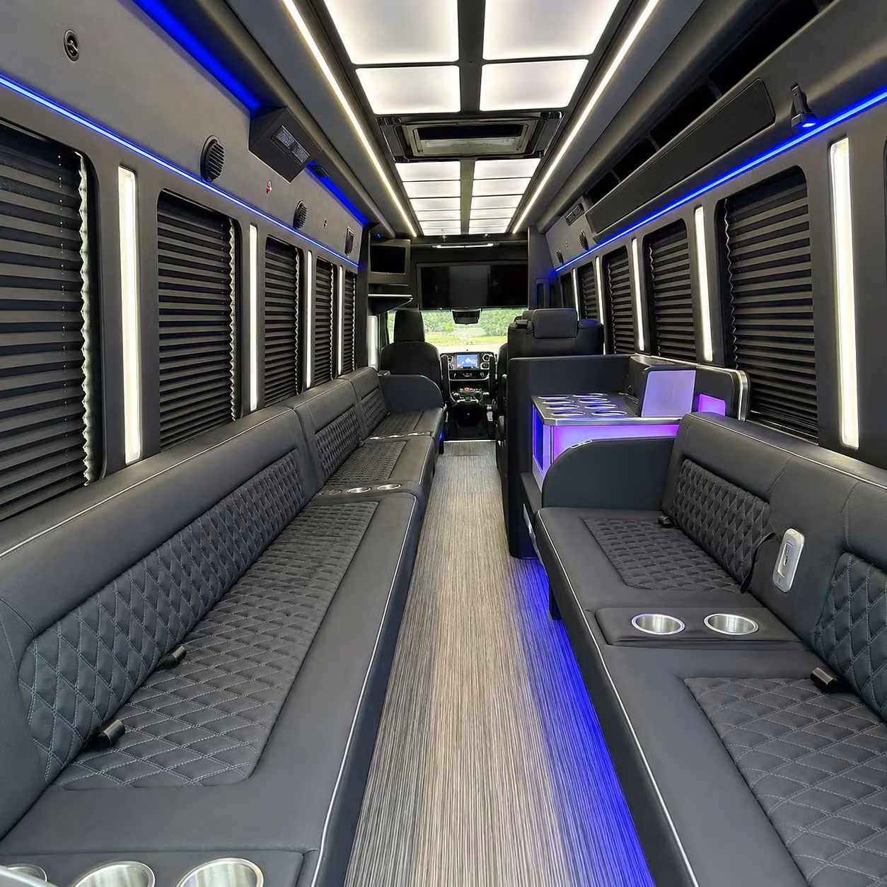 party bus interior